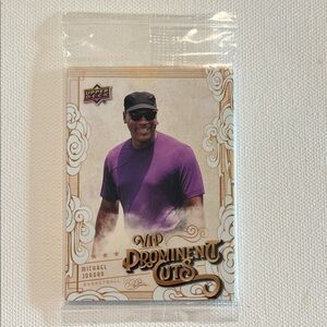 2023 Upper Deck Michael Jordan VIP Prominent Cuts National Convention SEALED